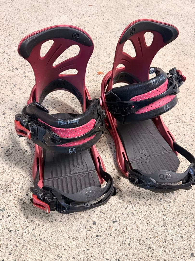 Flux Bindings GS レッド S/M フラックス　バインディング