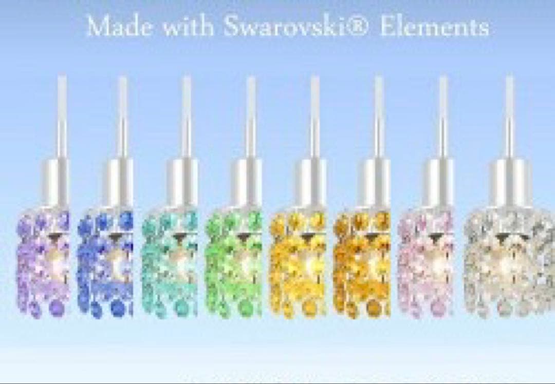 SWAROVSKI クリスタルビーズセット カラフル6色セット