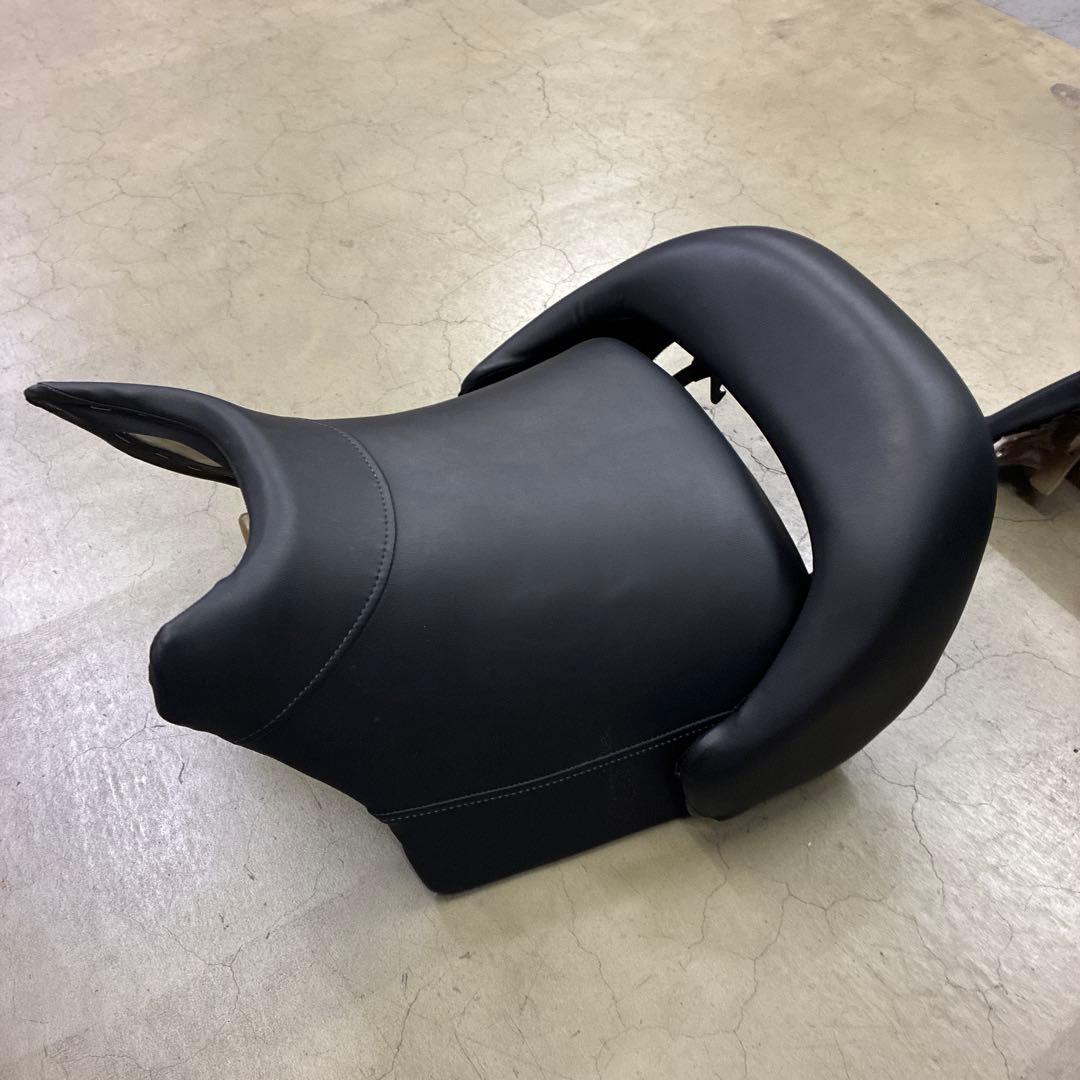 VMAX 純正シート　表皮張替え済み　前後セット　V-MAX