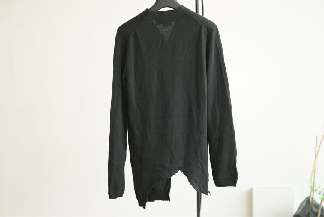 15aw コムデギャルソン オムプリュス 断ち切り デザイン カーディガン