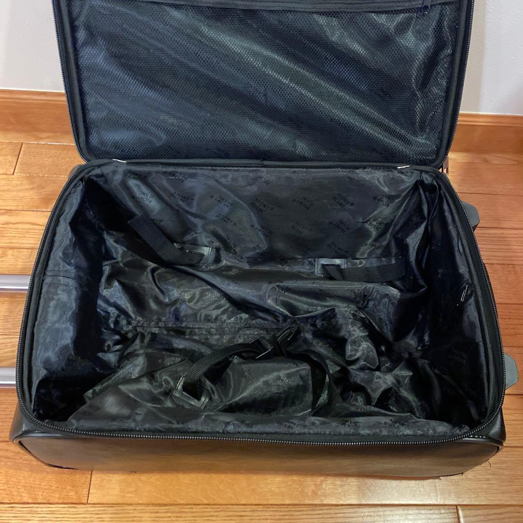 お*す様 MONTBLANC モンブラン キャリーケース スーツケース レザー