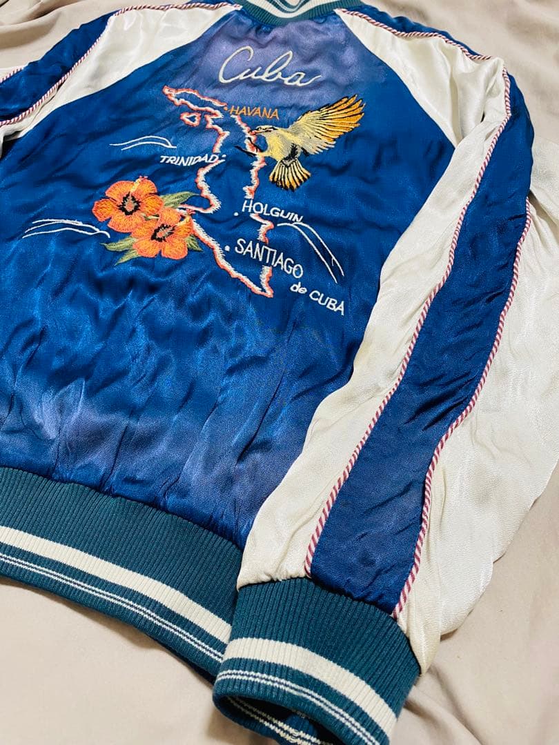 GOA Cuba スカジャン 日本限定 ２面用 unisex レーヨン