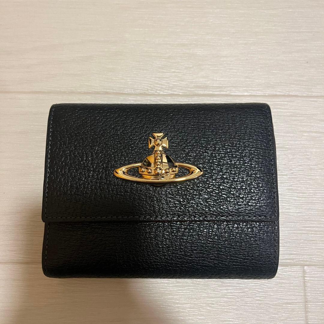 Vivienne Westwood 三つ折り財布 黒 ブラック
