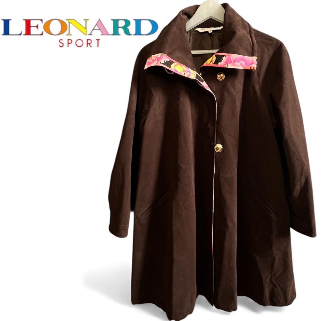 専用です。美品　レオナール LEONARD SPORT ブラウン スウェード