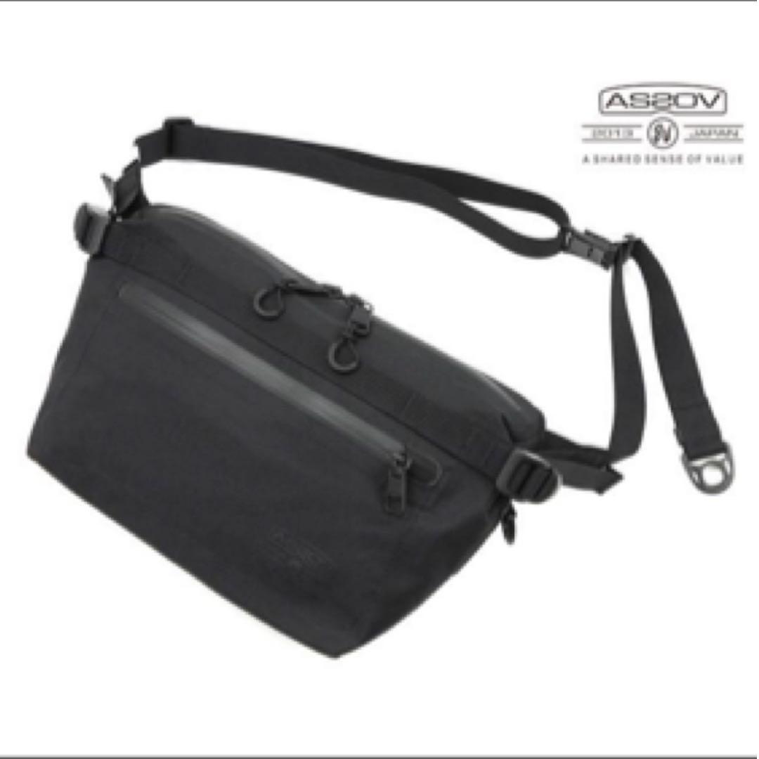 アッソブ ウエストバック ショルダーバッグ 防水ファニーパック
