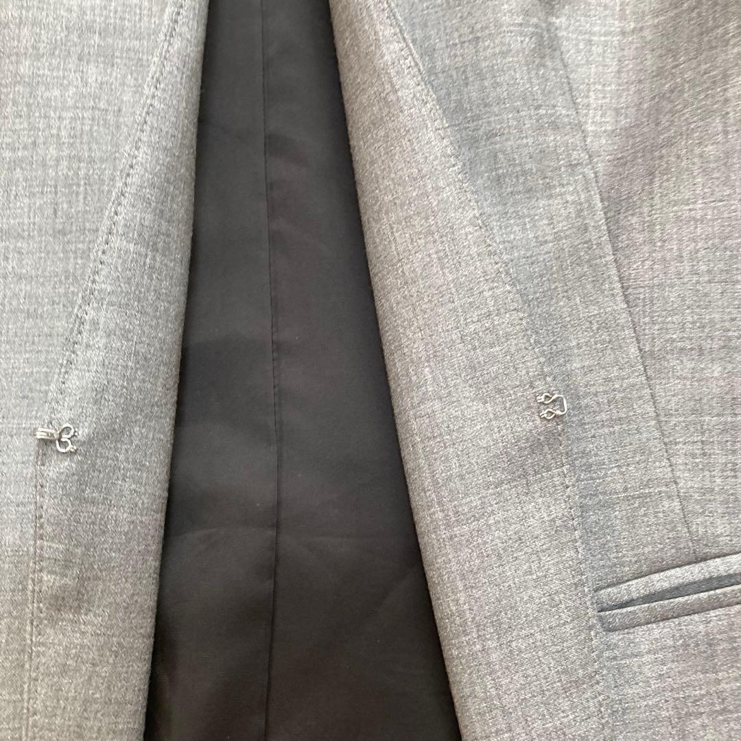 【美品】theory luxe ノーカラーパンツスーツ上下大きいサイズ40〜42