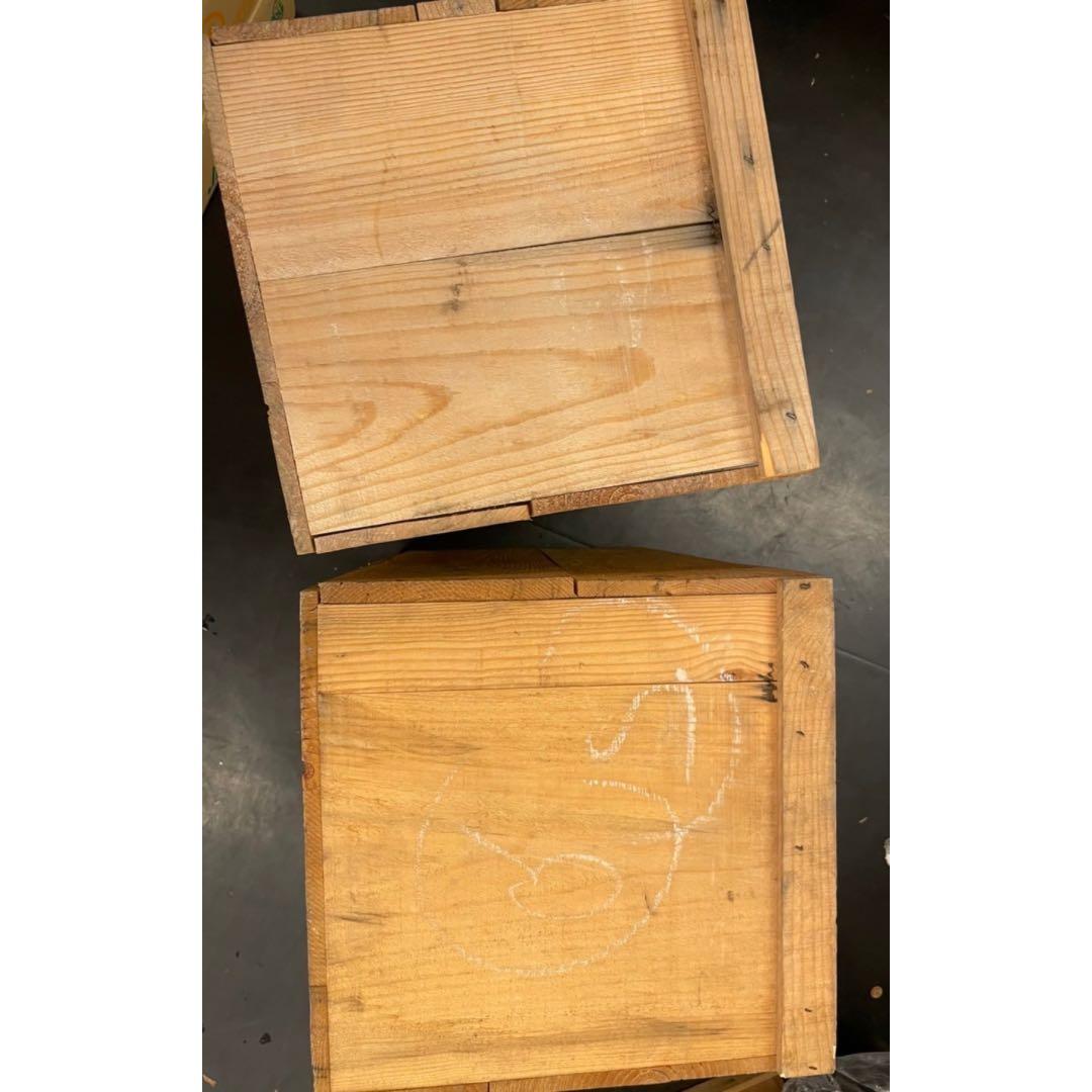 ㉗8箱セット送料無料リンゴ箱りんご箱B品木箱