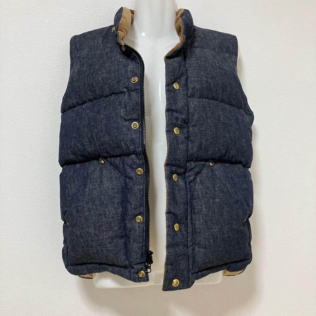 未使用✨USA製✨クレセントダウンワークス✨WAREHOUSE✨ダウンベスト✨S