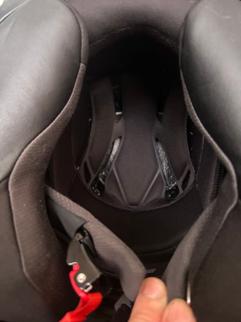 Lサイズ Kabuto ブラック カムイ3 ミラーシールド付