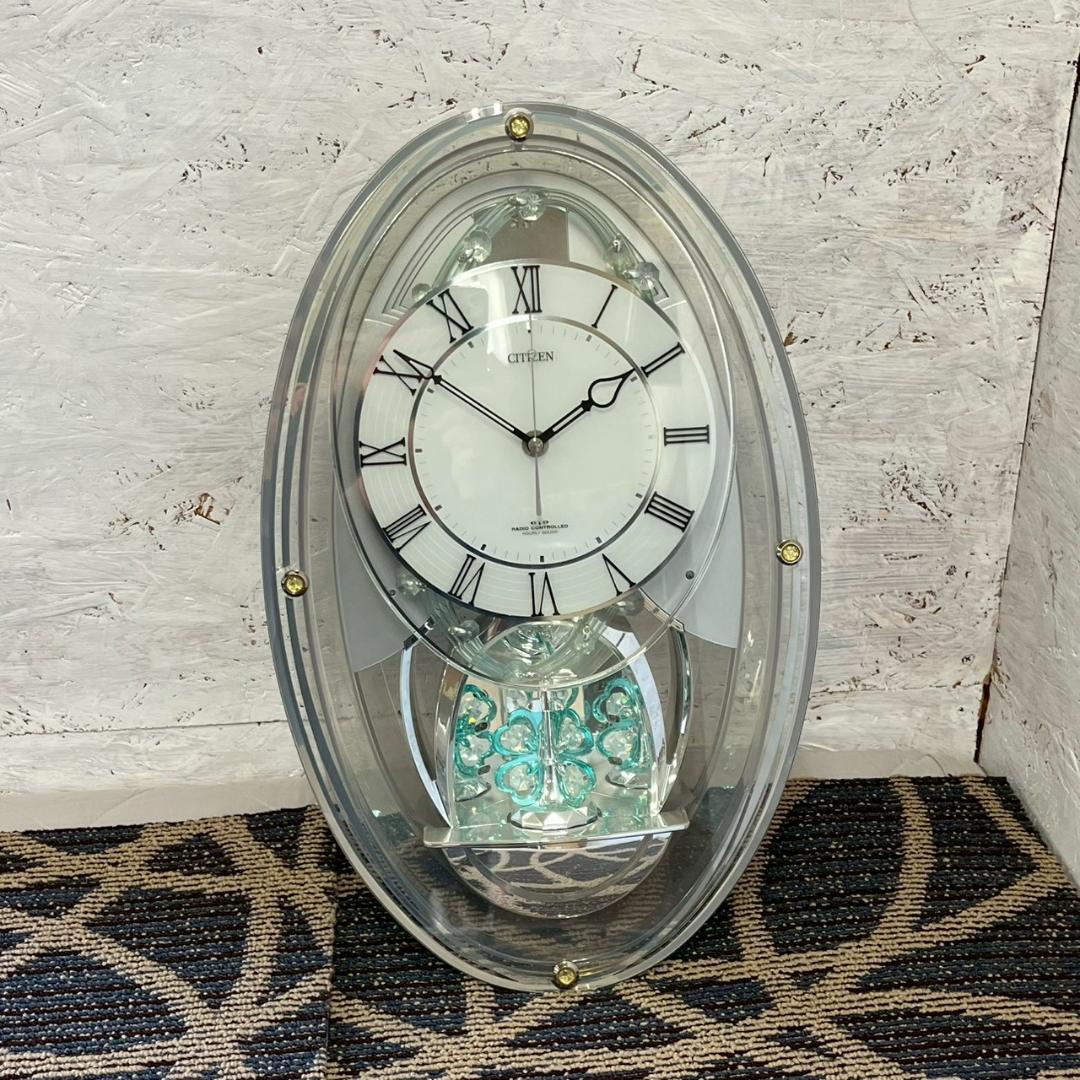 CITIZEN シチズン 電波掛時計 4MN438-0 メロディ時計 A1072