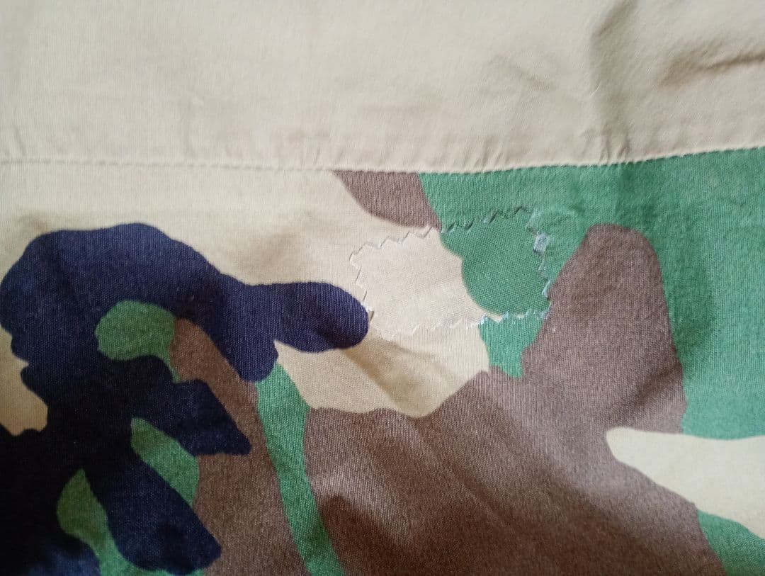 迷彩柄の寝袋カバー　GORE-TEX（中古品）