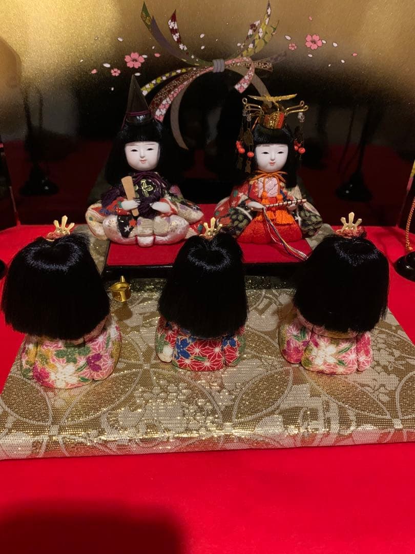 雛人形 三人官女 雛祭り 初節句 お祝い お正月 誕生日 誕生祝い 七五三