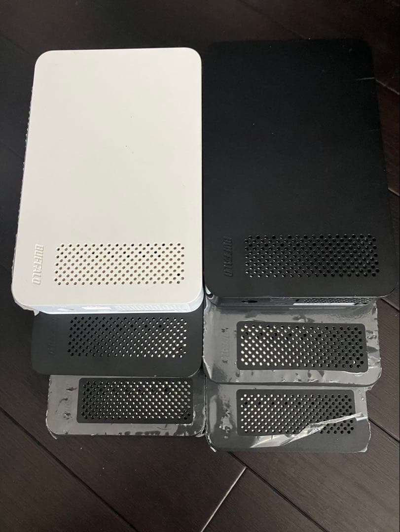 バッファロー　ハードディスク　6個