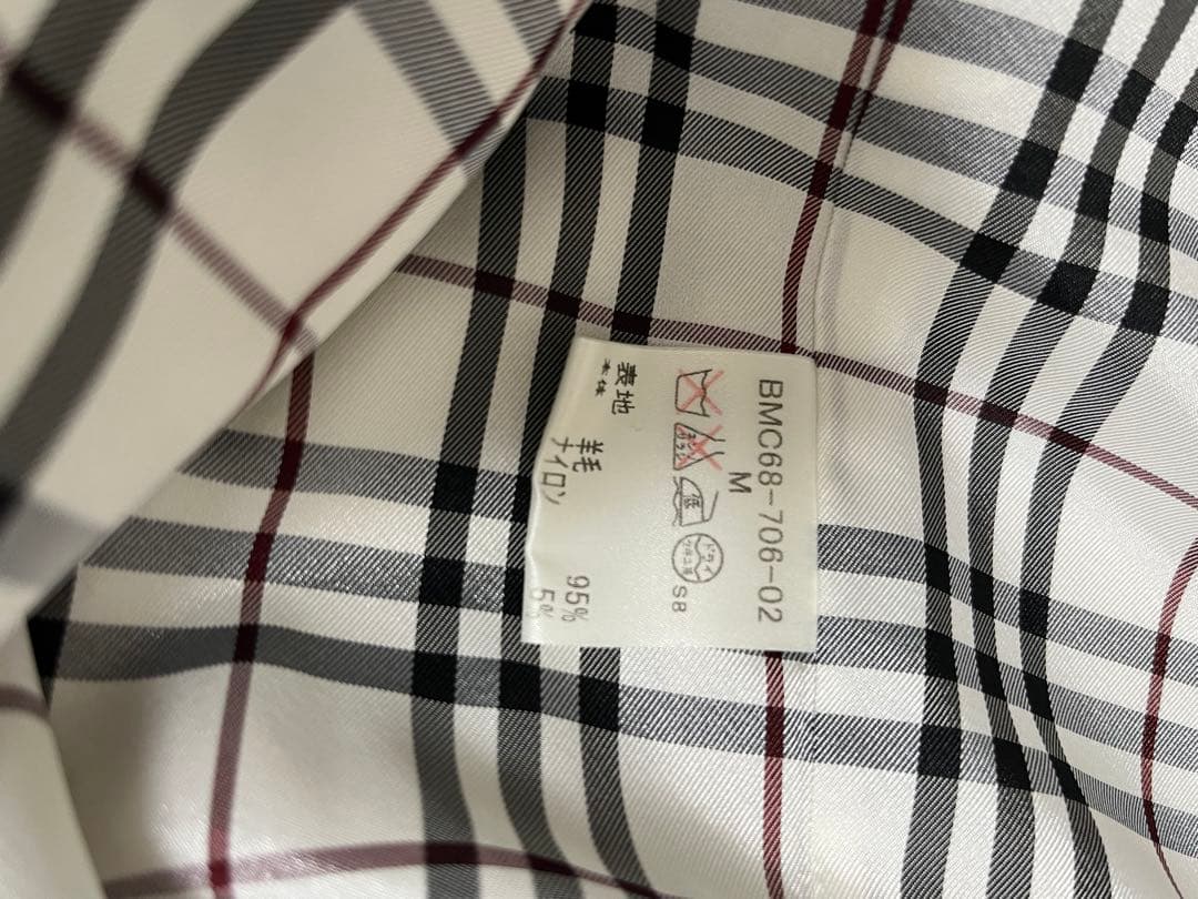 BURBERRY BLACK LABEL トレンチコート M 厚手生地