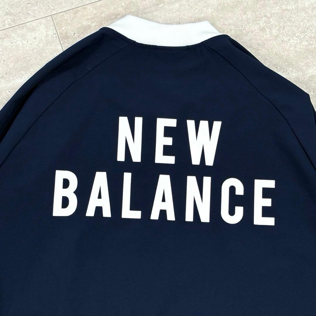 ニューバランス ジャケット　ブルゾン　ネイビー XLサイズ　フルジップ