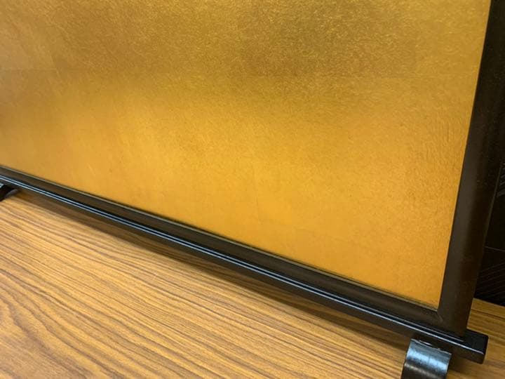 金屏風　中対立　雛人形　五月人形　壁紙　仕切り