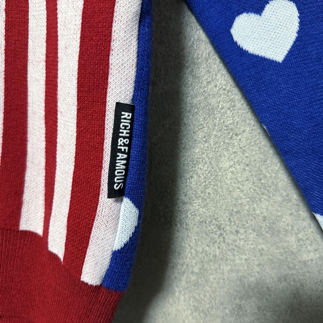 MARK ＆ LONA マークアンドロナ ウール混 ニット ポロシャツ 長袖