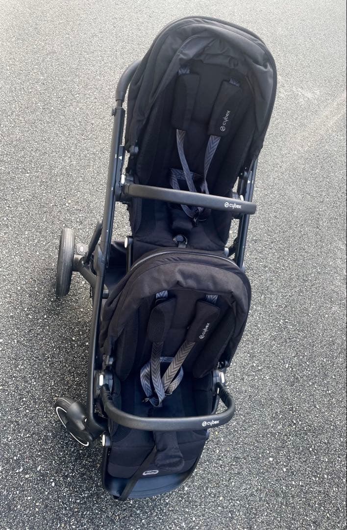 サイベックス ガゼルS ／シートユニット　バスケット付き　 ブラック