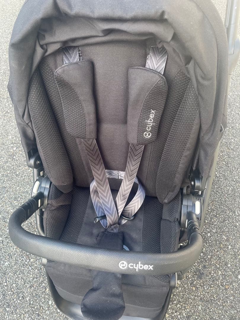 サイベックス ガゼルS ／シートユニット　バスケット付き　 ブラック