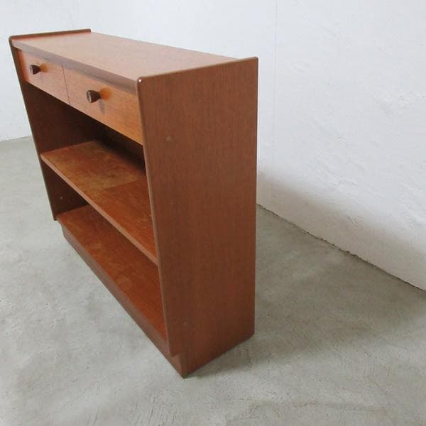 イギリス ビンテージ 家具 Nathan ブックケース 本棚 英国 6166e