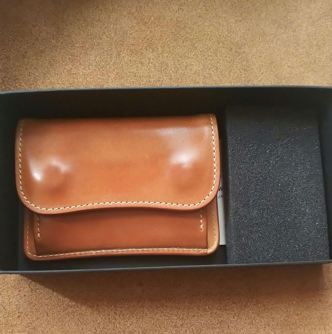 ワイルドスワンズ 国産コードバン タング ナチュラル ganzo