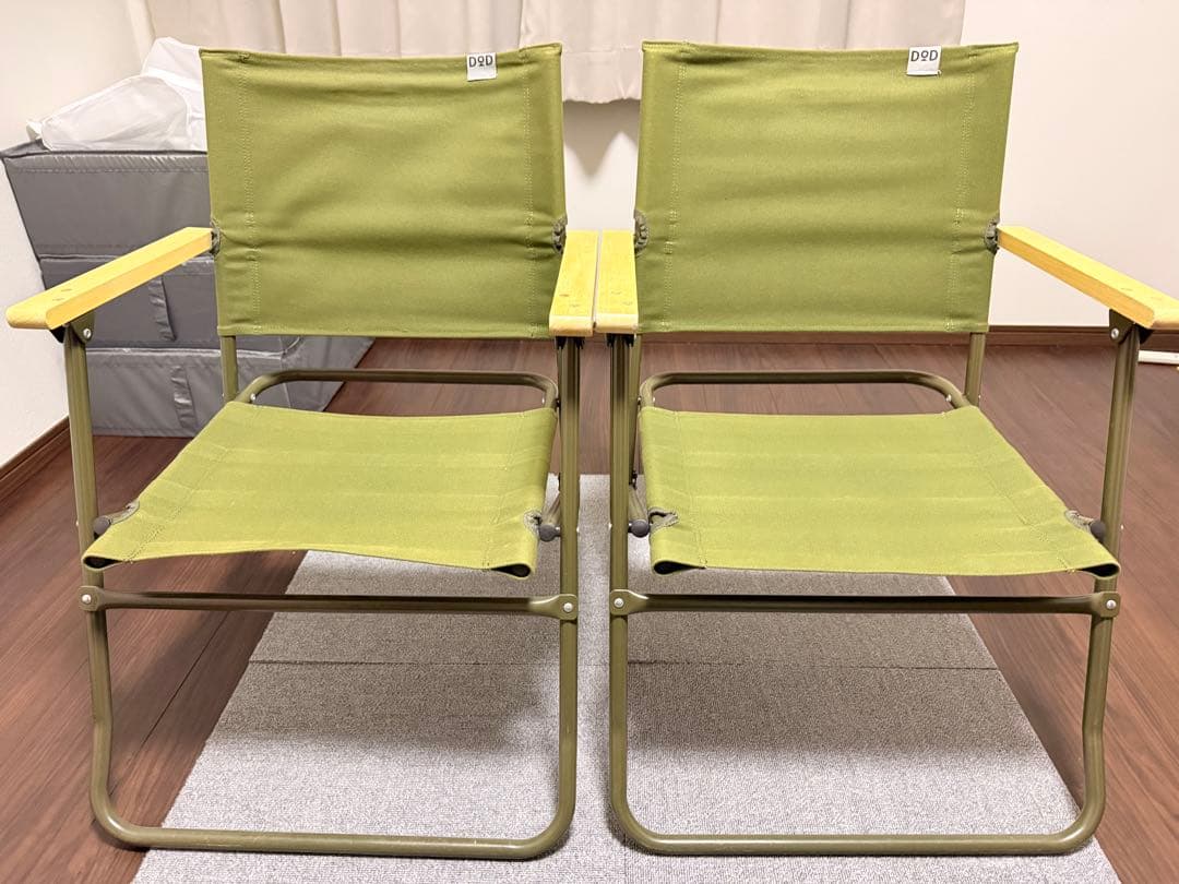 DOD ローローバーチェア　アウトドアチェア　2脚セット