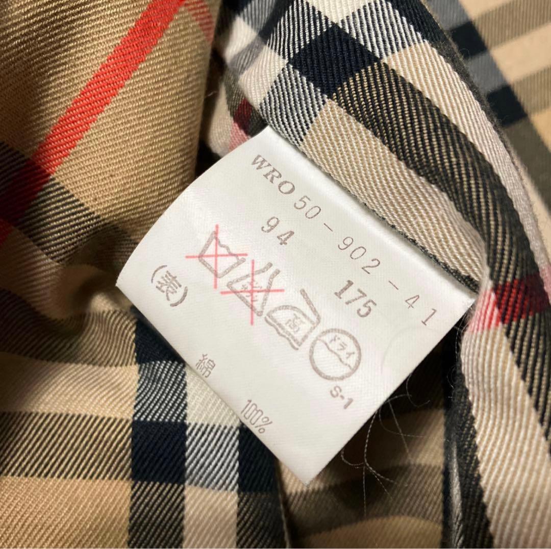 BURBERRY'S バーバリーズ ステンカラーコート 玉虫 L