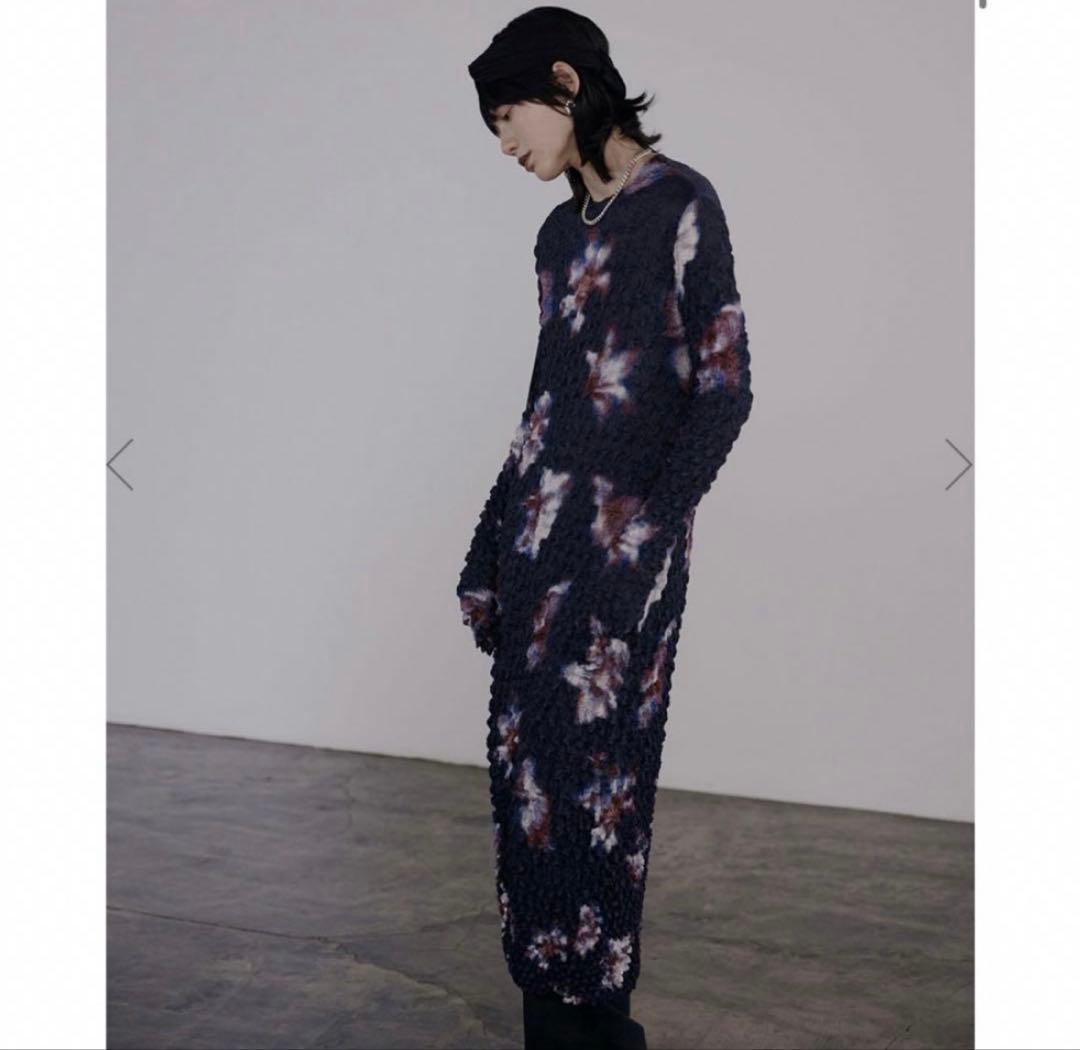 【AMERI】NEON FLOWER I LINE DRESS