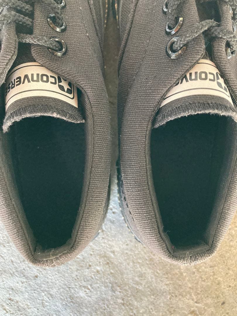 スキッドグリップ　コンバース　USA製　ビンテージ　オールスター　銀箱 80s