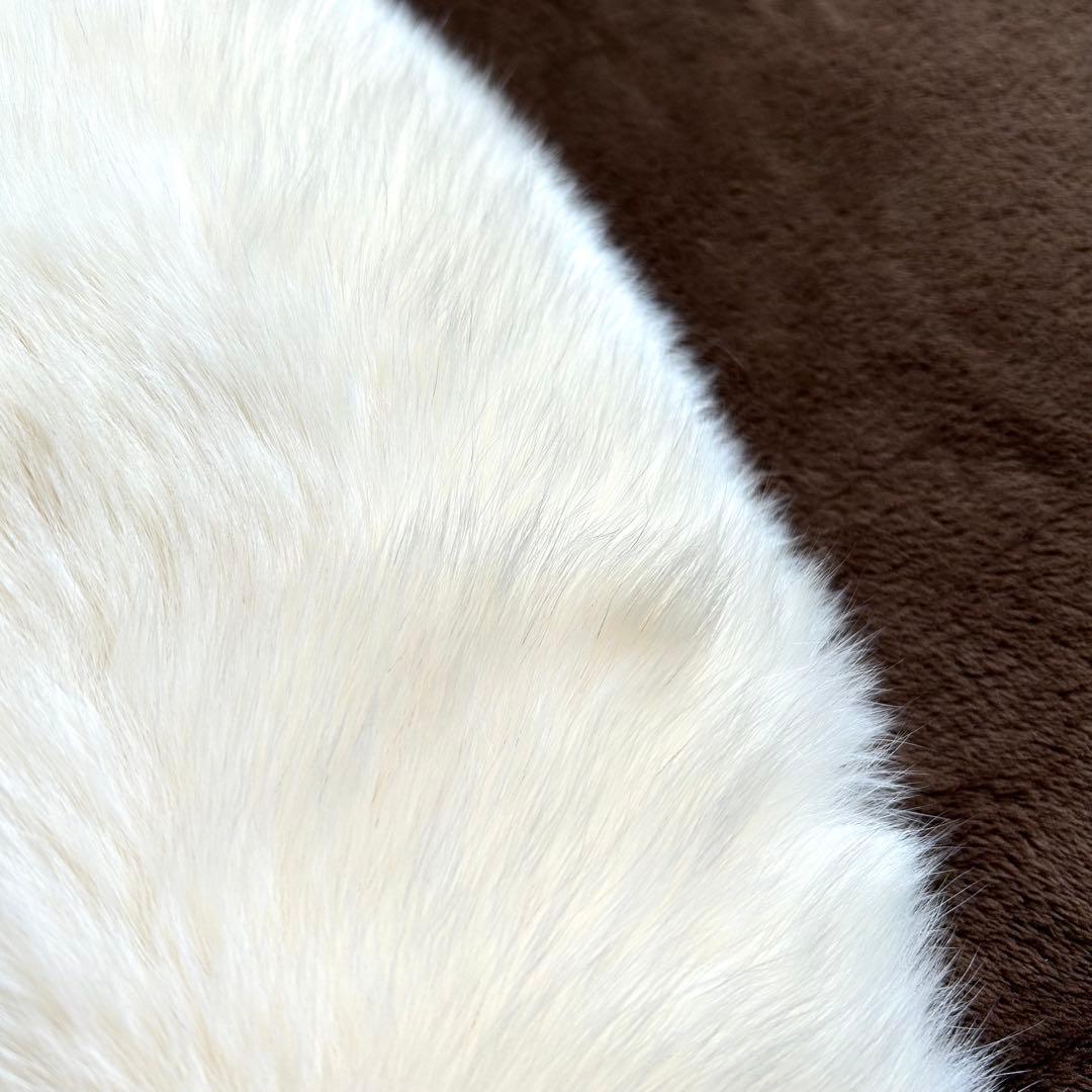 【最終価格】 美品 SAGAFOX 高級 ファーショール 大判 和装 成人式