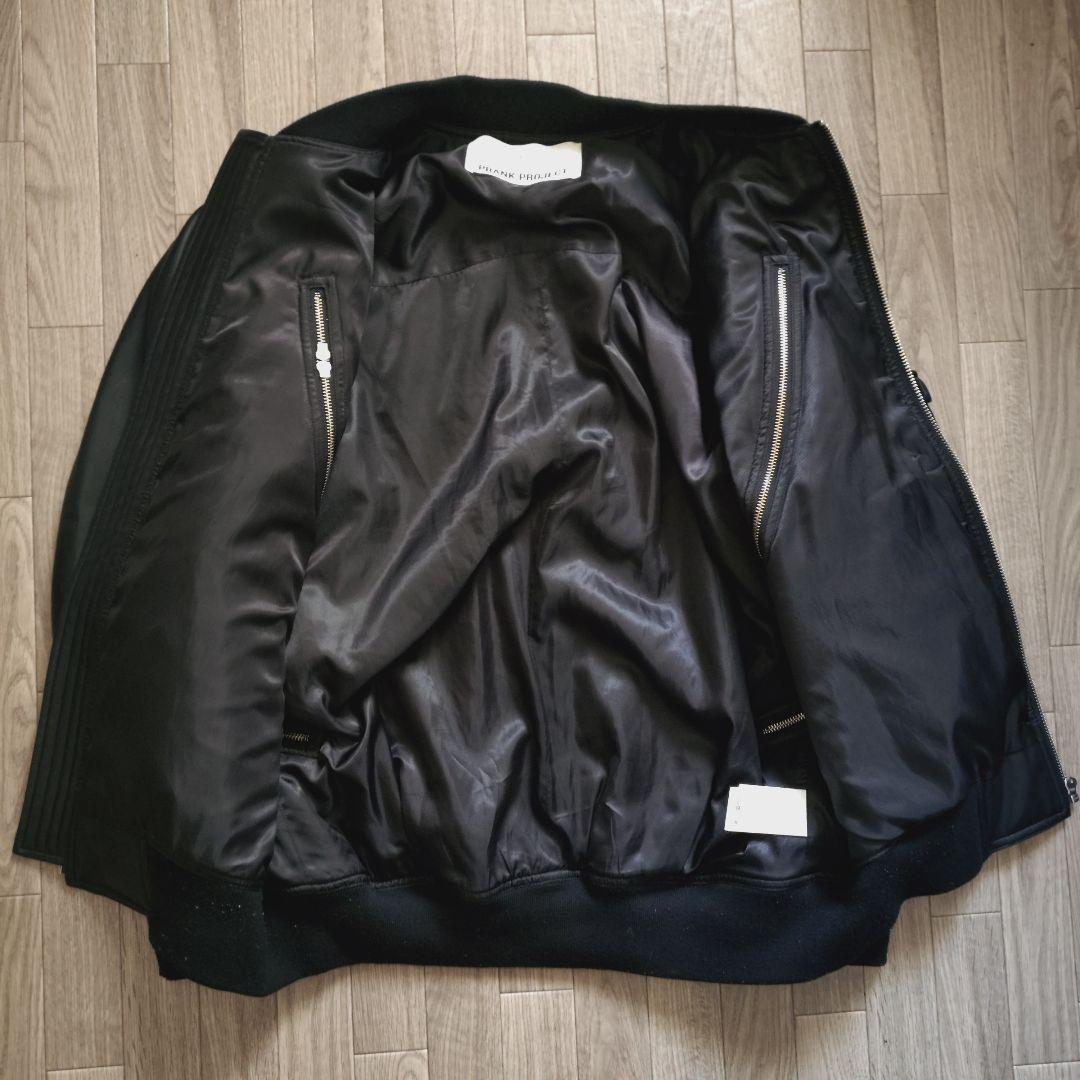 極美品 PRANK PROJECT フェイクレザーMA-1