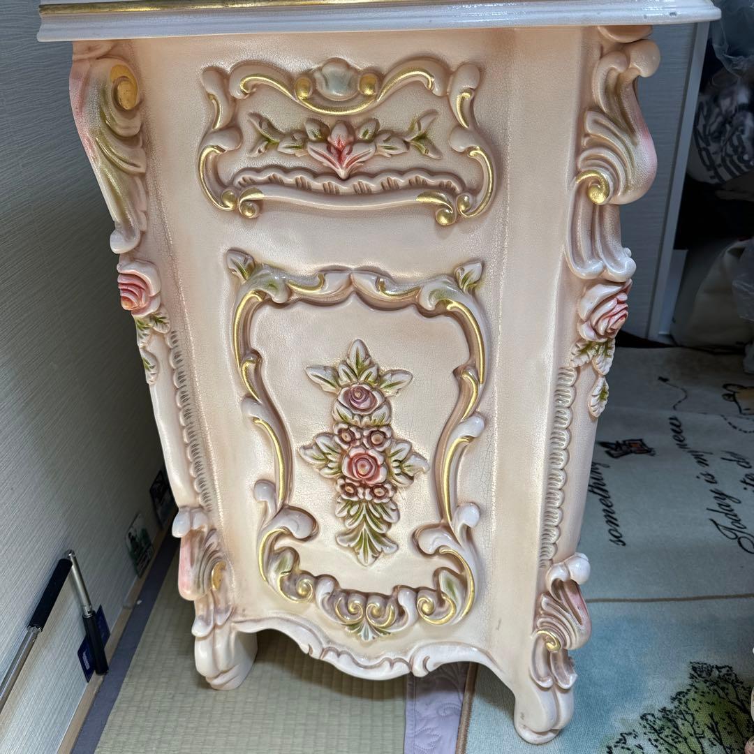 ロココ調　4段チェスト