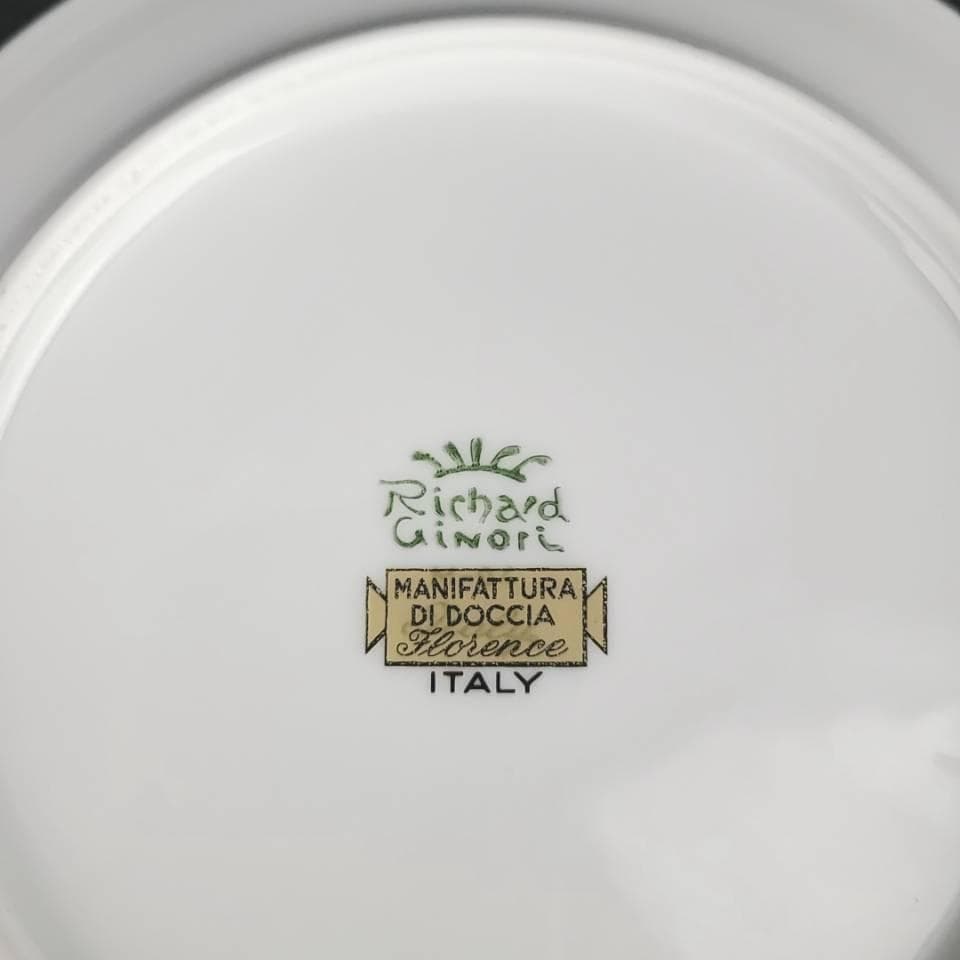 ☆美品☆リチャードジノリ　イタリアンフルーツ　デザートプレート　3枚