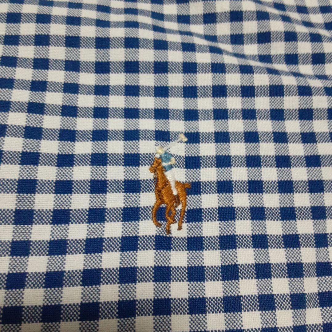 新品未使用 POLOポロラルフローレン　ボタンダウン　ギンガムチェックシャツ長袖