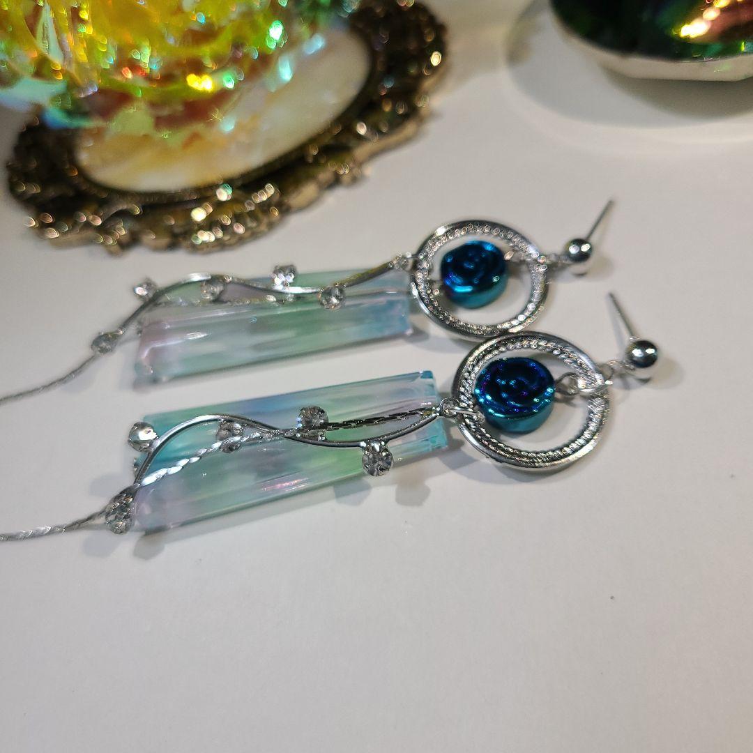 ハンドメイドピアス1703