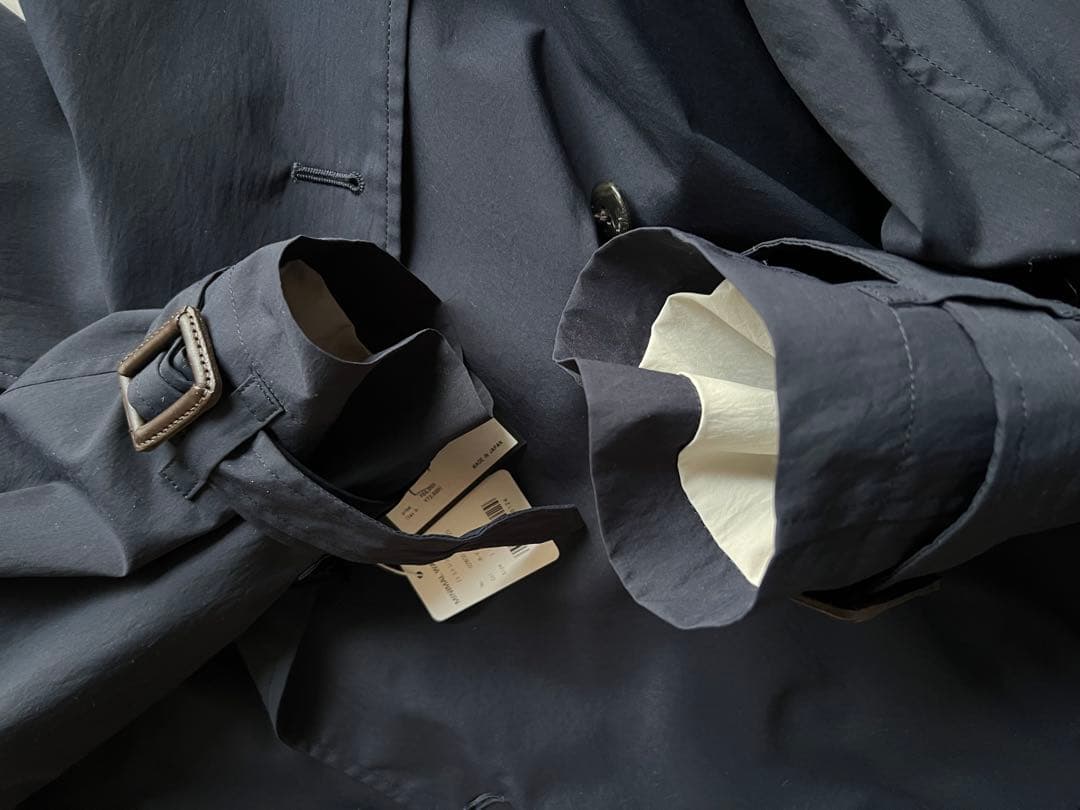 ダヴィンチ 新品 未使用 ES:S エス トレンチコート ネイビー 1