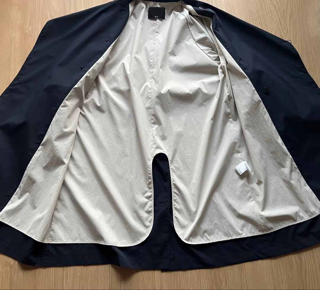 ダヴィンチ 新品 未使用 ES:S エス トレンチコート ネイビー 1