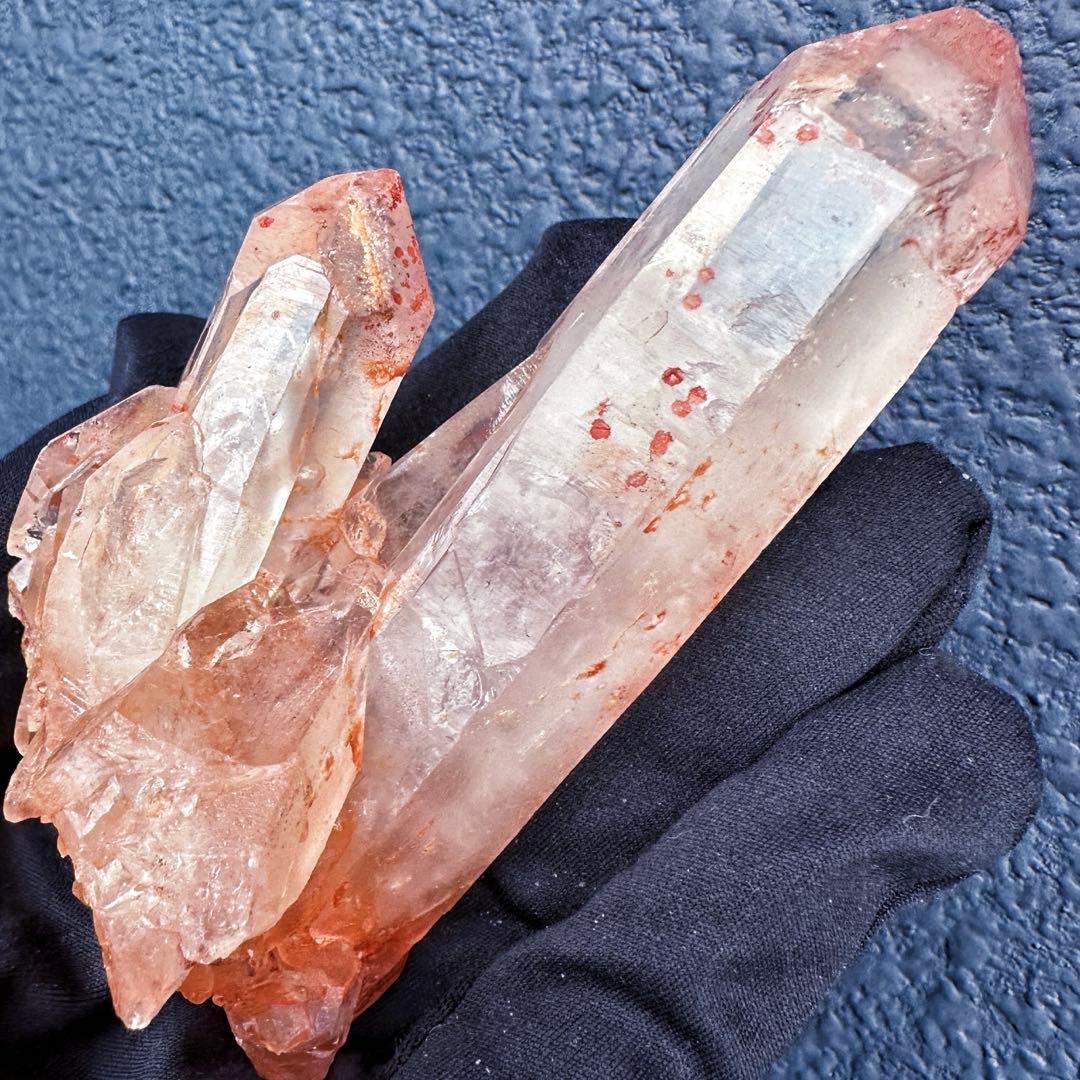 希少❗️高品質❗️ピンク♡ヒマラヤ水晶クラスター☆キラキラ超強いパワー水晶A1360