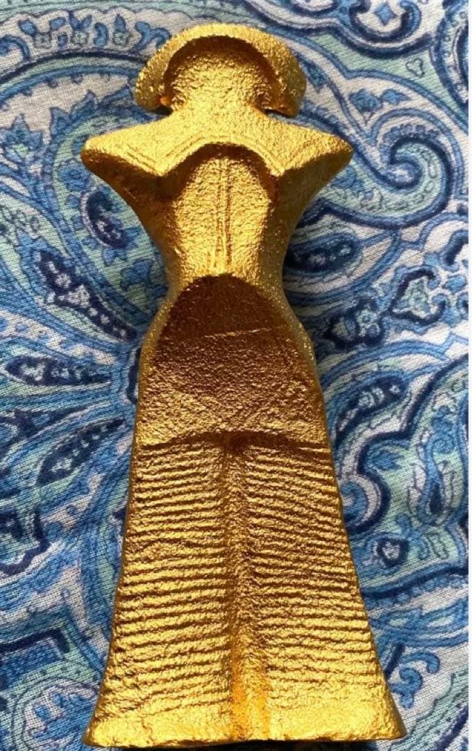 金運爆上げ　特別祈祷　古代神　国宝　縄文の女神　(山形純銅製)