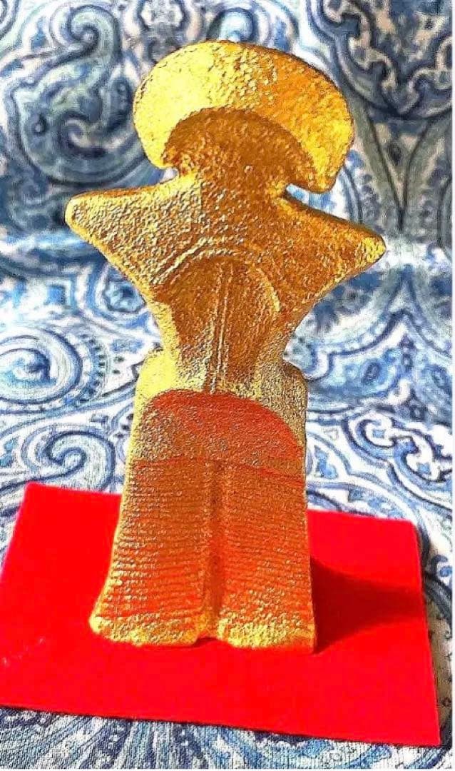 金運爆上げ　特別祈祷　古代神　国宝　縄文の女神　(山形純銅製)