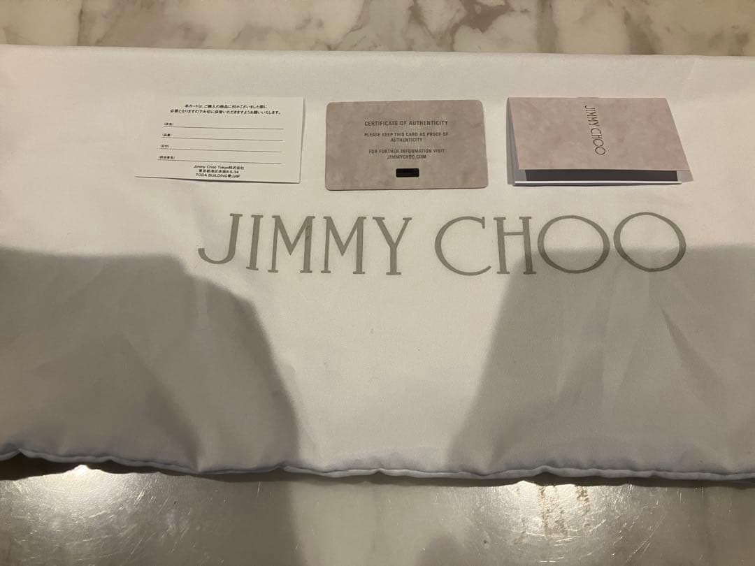 JIMMY CHOO トートバッグ　ピンク