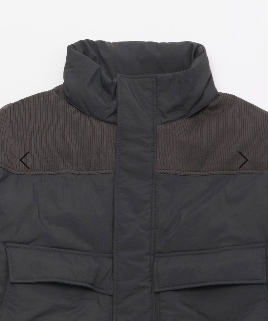 ニコアンド　アライドモンスター切り替えジャケット　L チャコール　新品未使用❣️