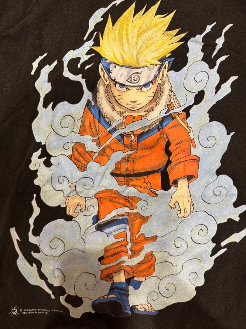 希少 NARUTO ナルトTシャツ XL