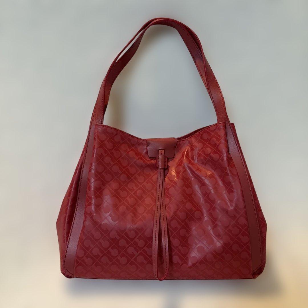 美品　GHERARDINI ゲラルディーニ　ソフィティ　ローラ　トートバッグ　赤