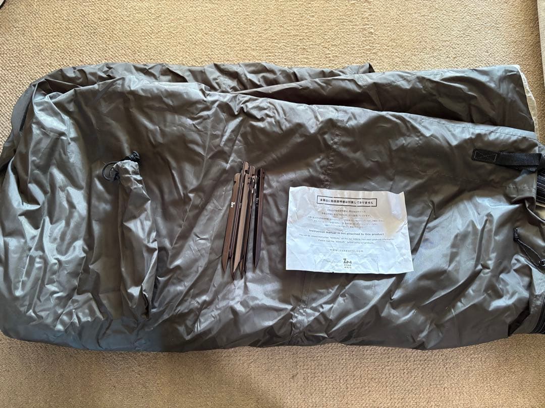 ZANEARTS GIGI1 インナーテント