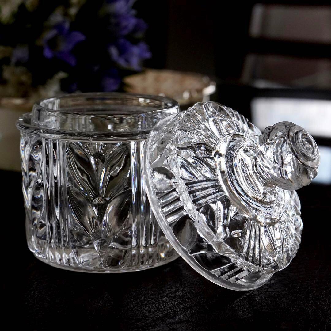 極希少サイズ★美品★オールドバカラ★BACCARAT★ローリエ★小物入れ★レア