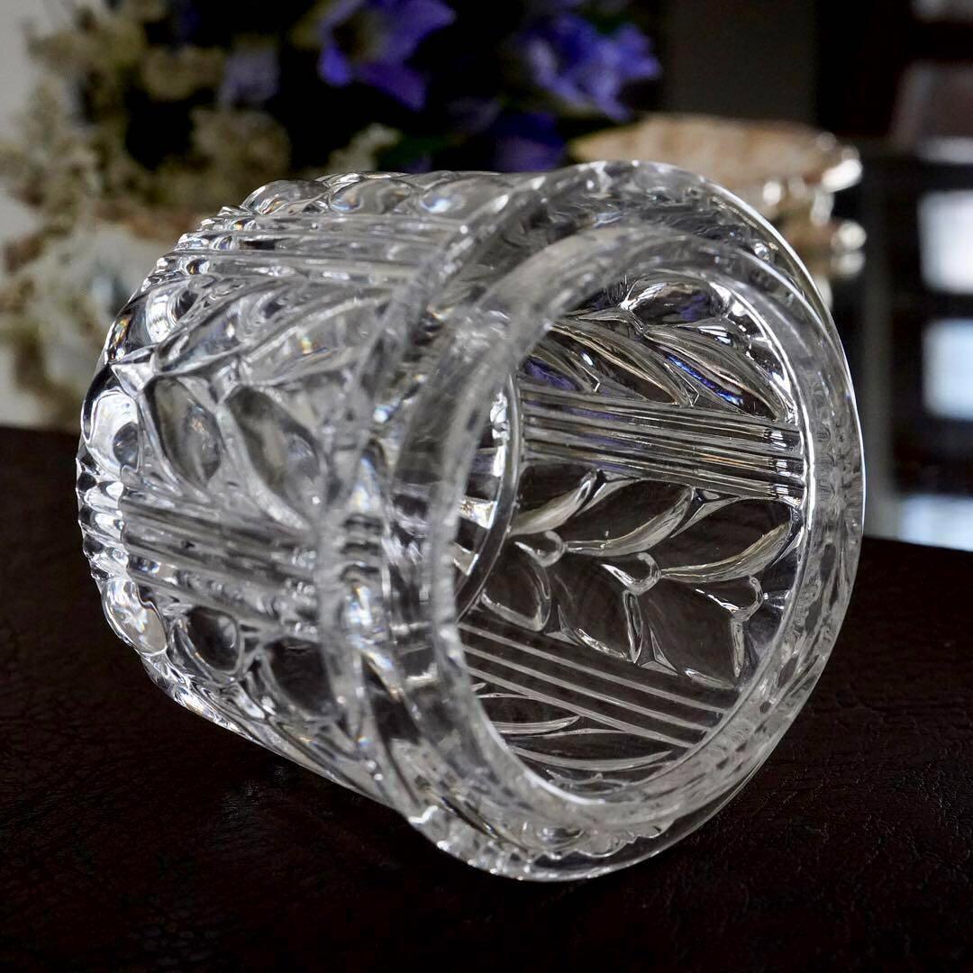 極希少サイズ★美品★オールドバカラ★BACCARAT★ローリエ★小物入れ★レア