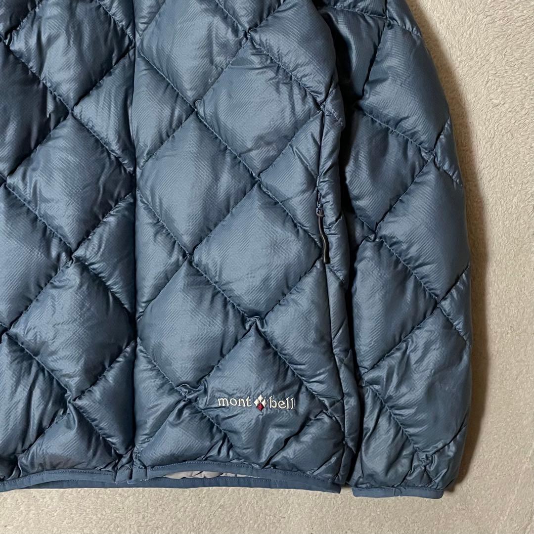 mont-bell モンベル ライトアルパインダウンパーカ M ブルー 美品