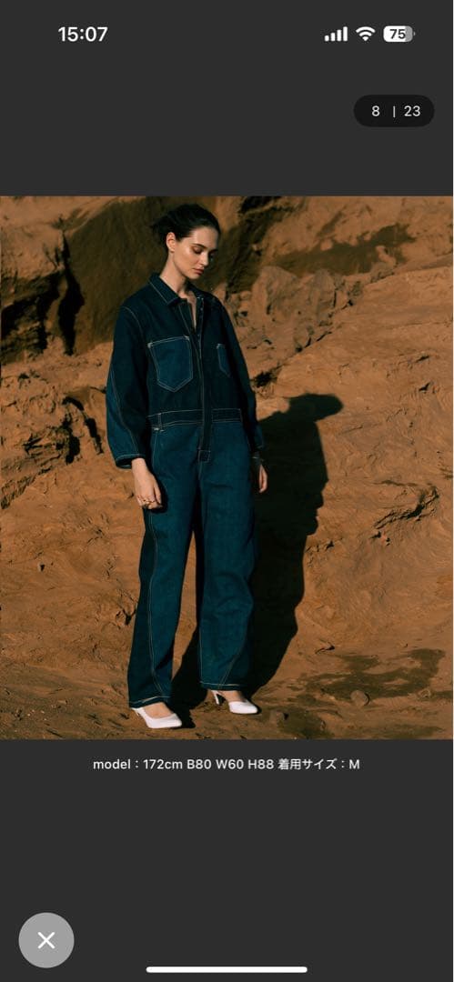 Levi＇s(R) RED COVERALL CRYSTALINE ツナギ