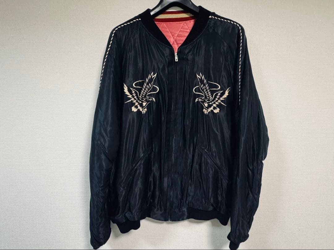 テーラー東洋　スカジャン　ブラックイーグル　xxxl